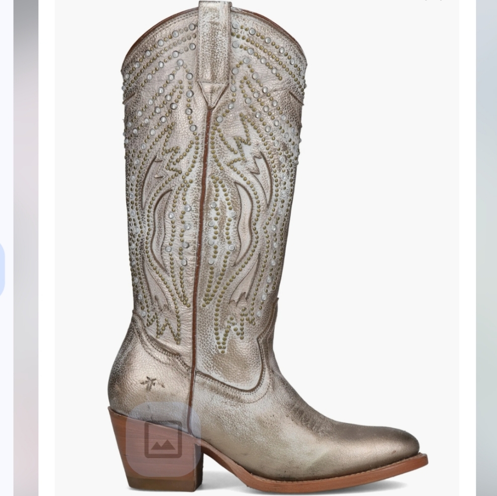 Frye Shelby Studded Western Boot